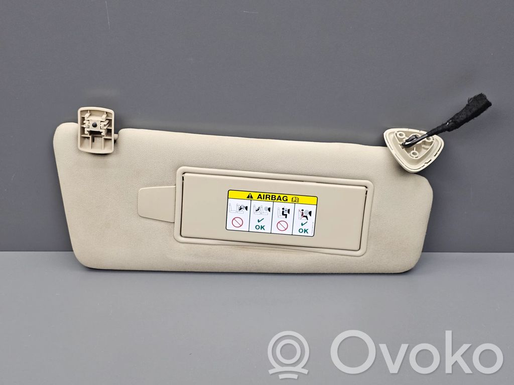 Jaguar XF X250 Sun visor 