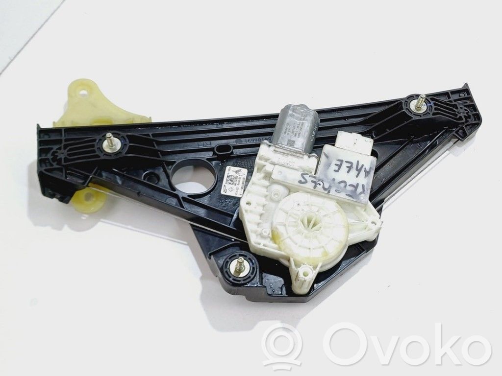 Renault Clio V Regulador manual de la ventanilla trasera 