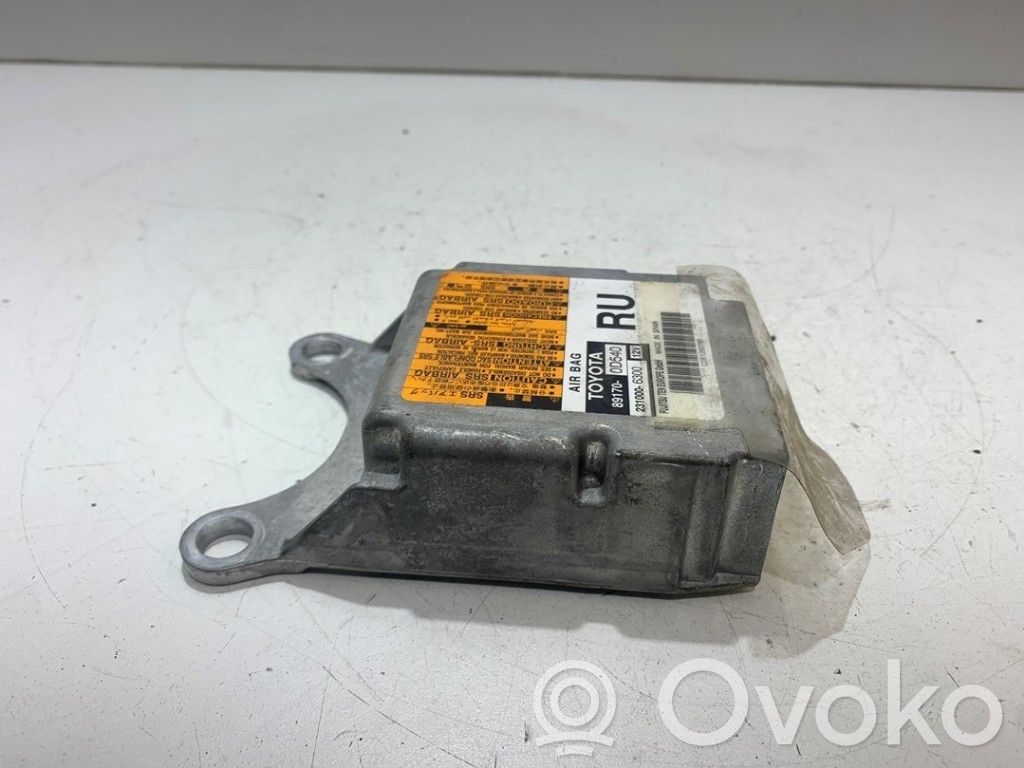 Toyota Yaris Unitate/modul de comandă airbaguri 