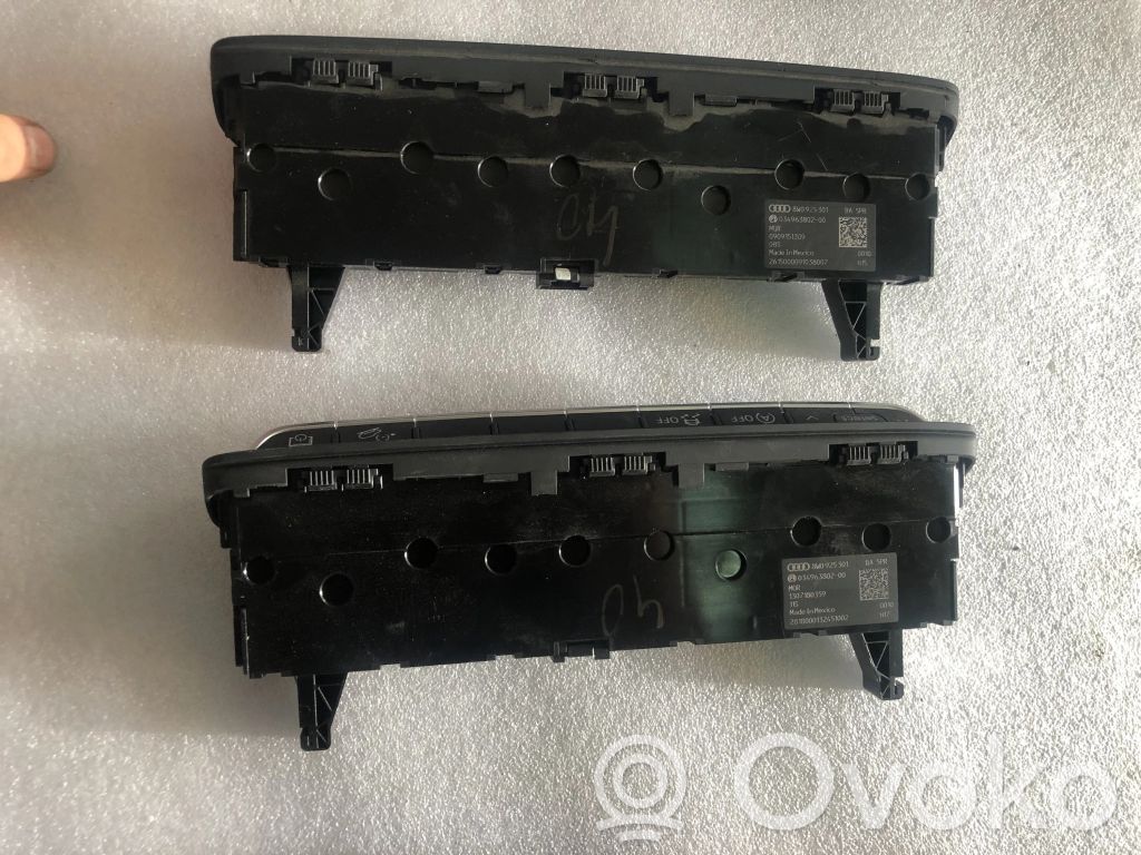 Audi A4 S4 B9 8W Zestaw przełączników i przycisków 