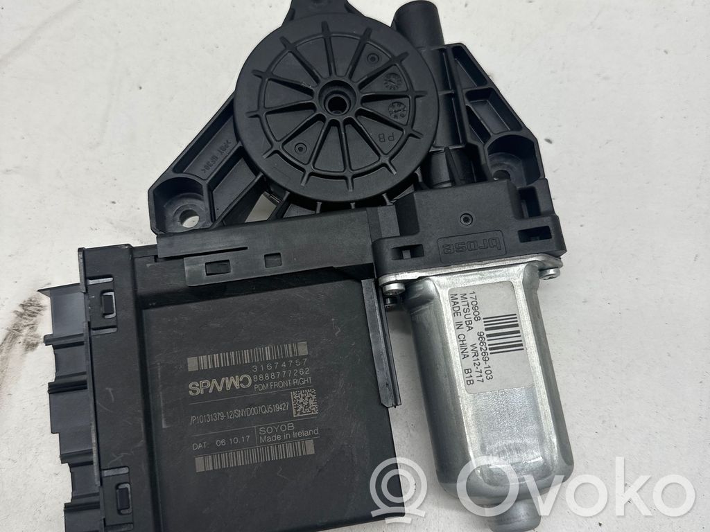 Volvo S90, V90 Silnik regulatora szyby drzwi przednich 