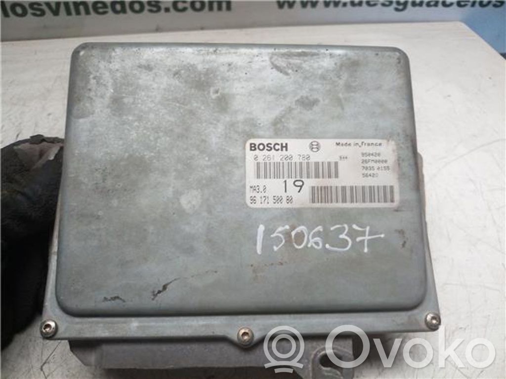 Engine control unit/module ECU   CDZTU9M,261200780