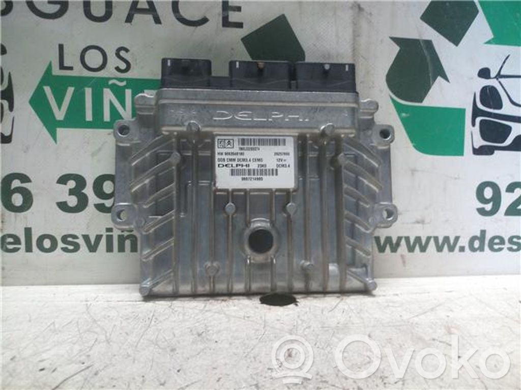 Unidad de control/módulo ECU del motor   RHF,9667214980