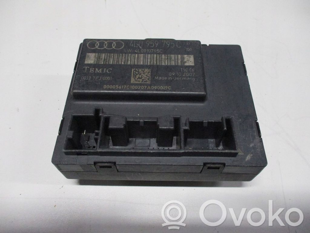 Audi A6 S6 C6 4F Door control unit/module 
