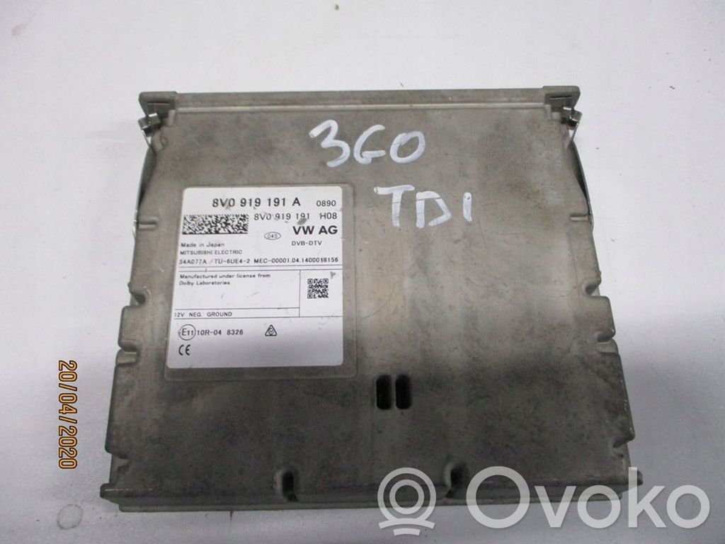 Audi A3 S3 8V Radio/CD/DVD/GPS head unit 