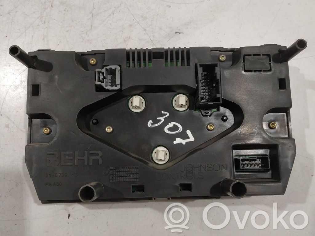 Peugeot 307 Climate control unit 