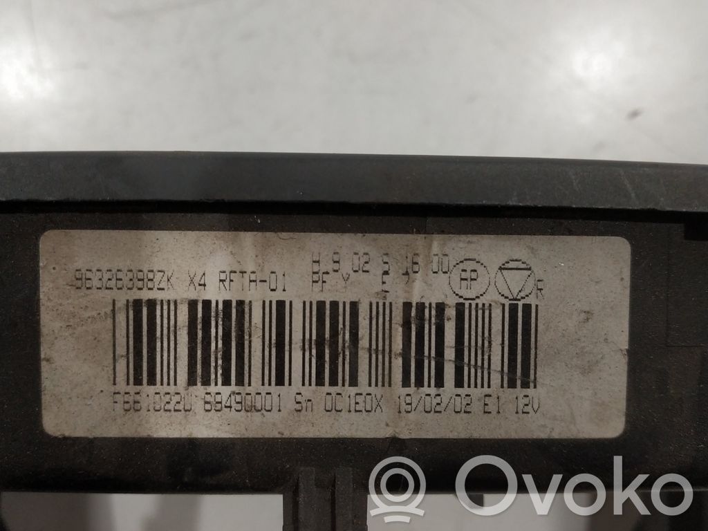 Citroen C5 Climate control unit 