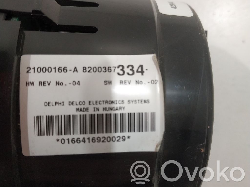 Renault Espace -  Grand espace IV Climate control unit 