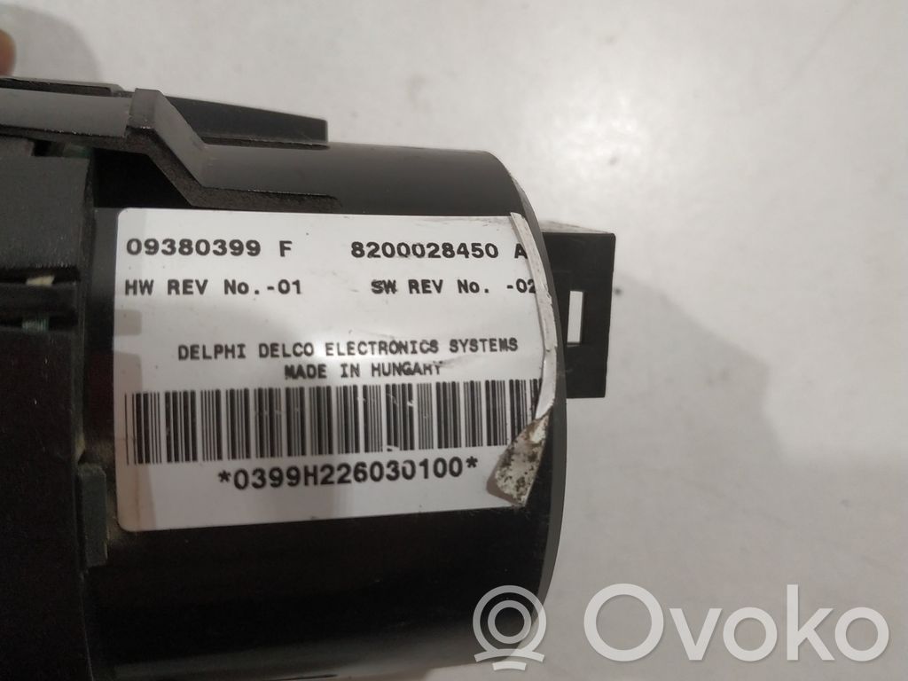Renault Espace -  Grand espace IV Climate control unit 