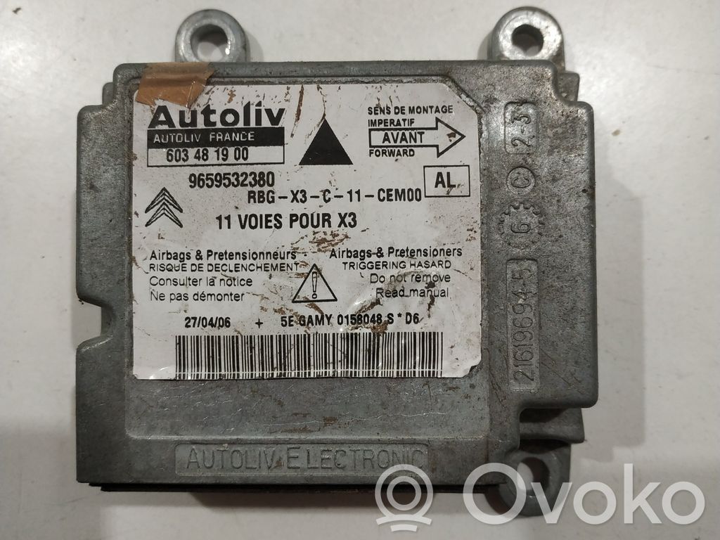 Citroen C5 Airbag control unit/module 
