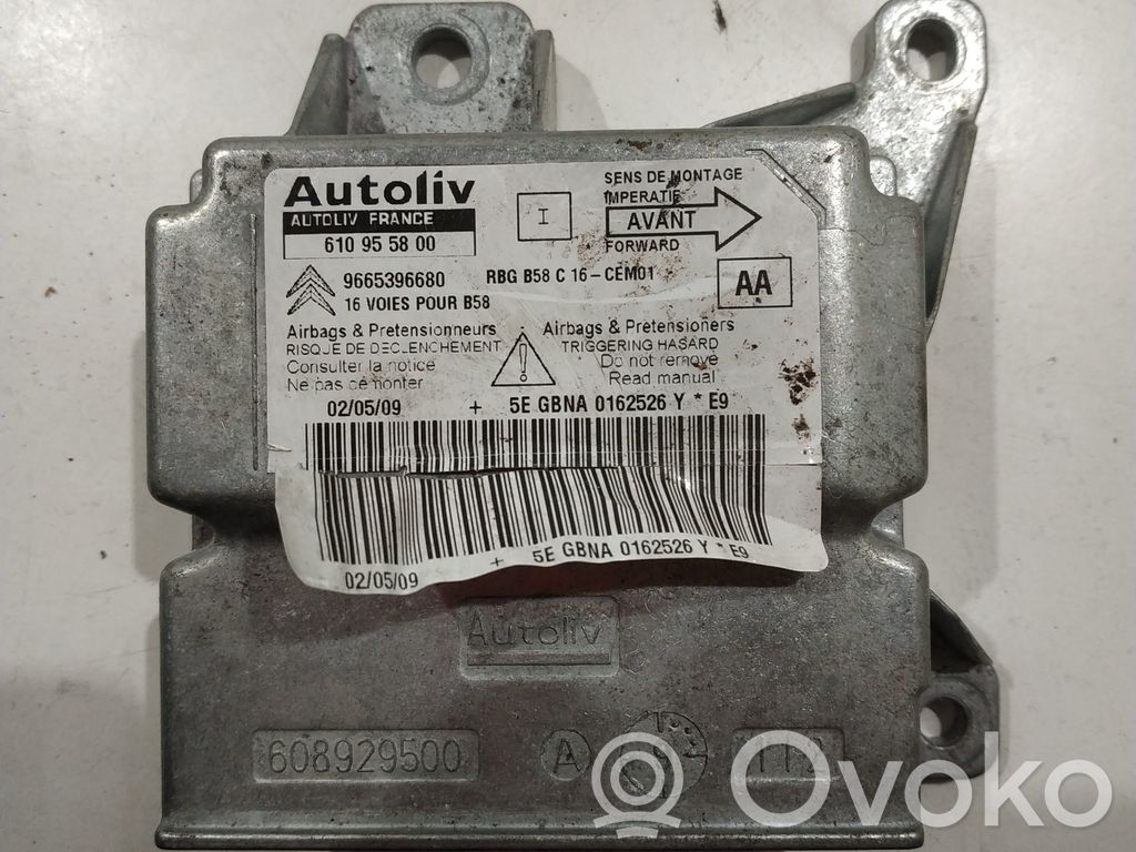 Citroen C4 I Picasso Airbag control unit/module 