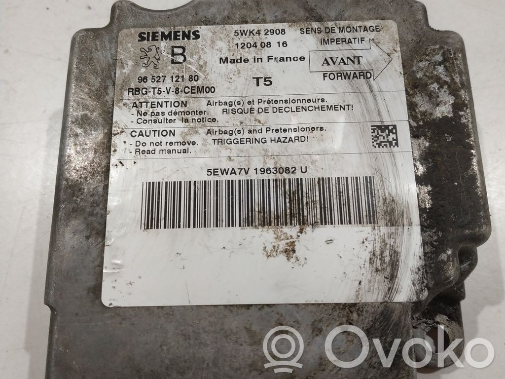 Peugeot 307 Airbag control unit/module 