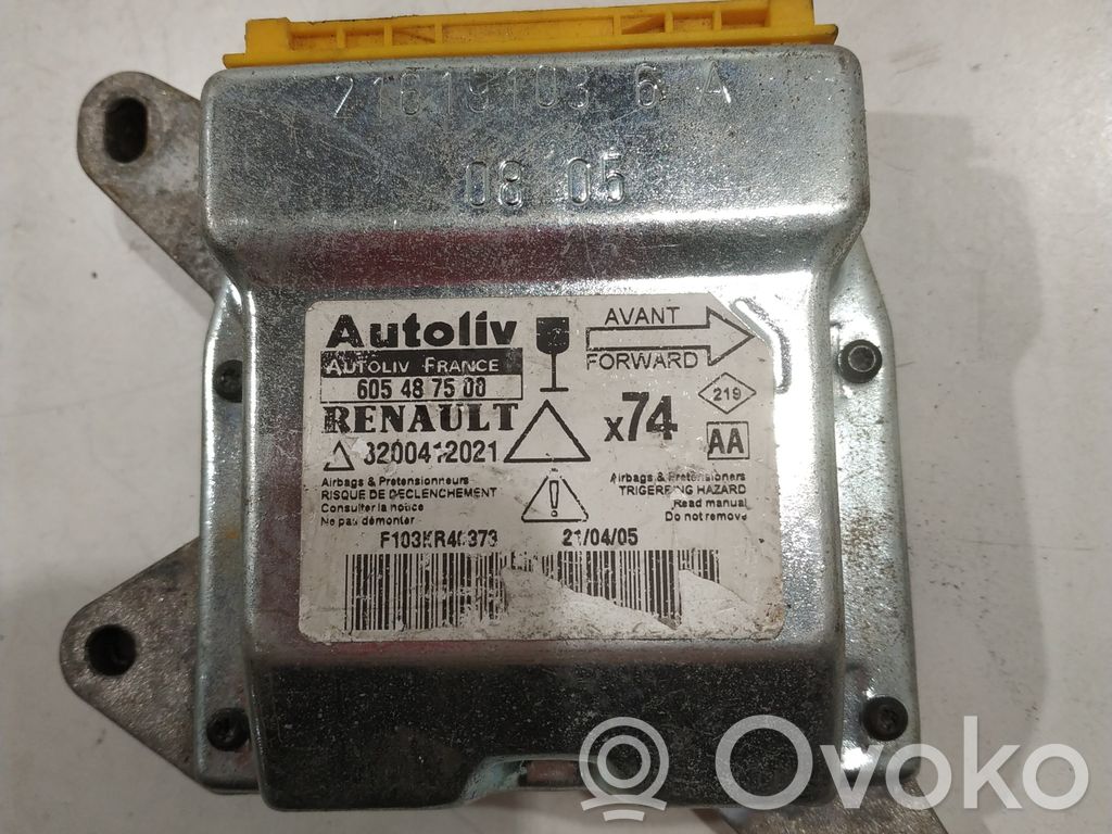 Renault Laguna II Airbag control unit/module 