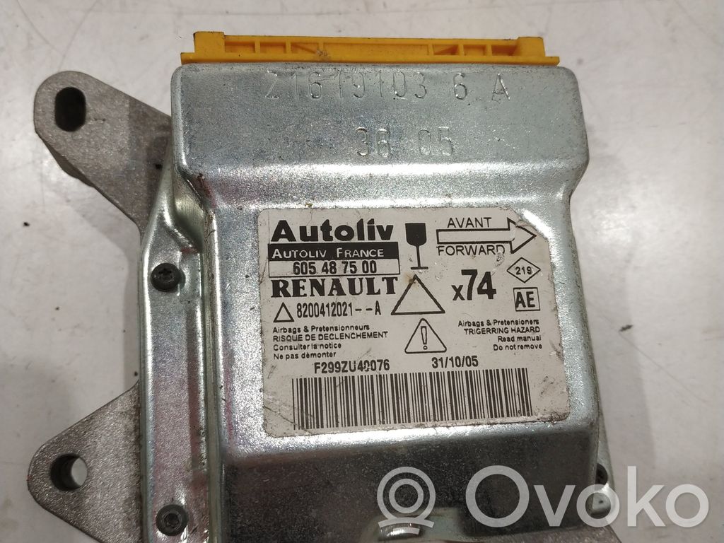 Renault Laguna II Airbag control unit/module 