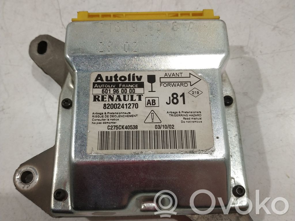Renault Espace -  Grand espace IV Airbag control unit/module 