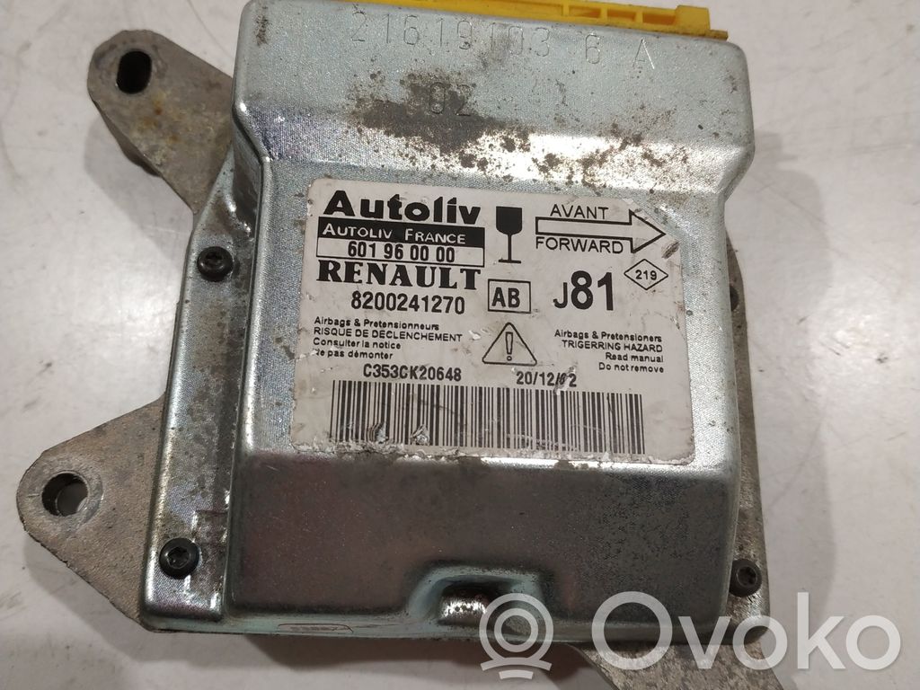 Renault Espace -  Grand espace IV Airbag control unit/module 
