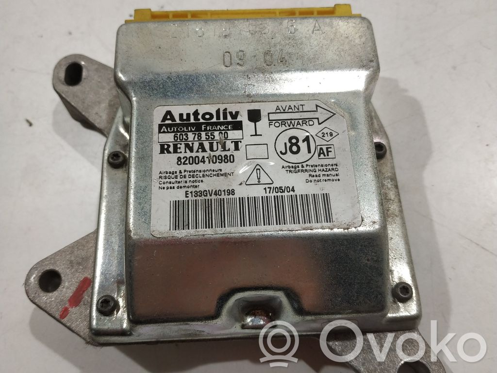 Renault Espace -  Grand espace IV Airbag control unit/module 