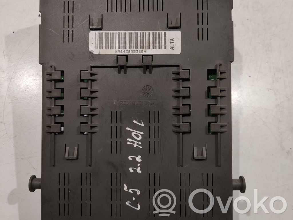 Citroen C5 Comfort/convenience module 