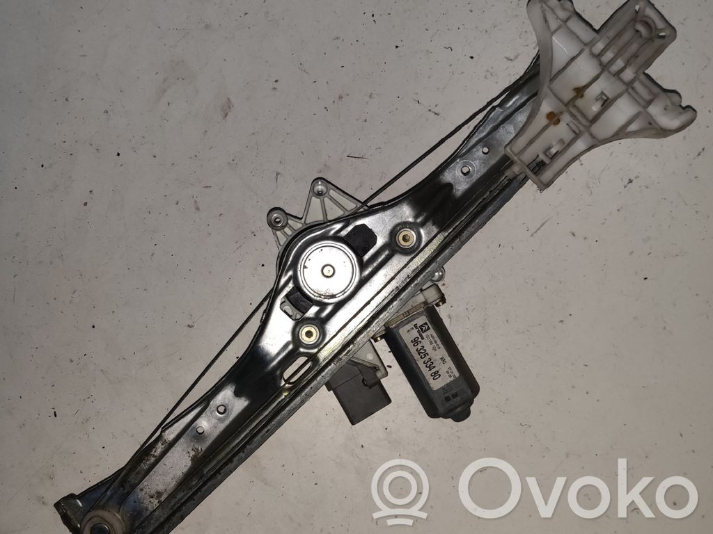 Citroen C5 Rear door window regulator with motor 