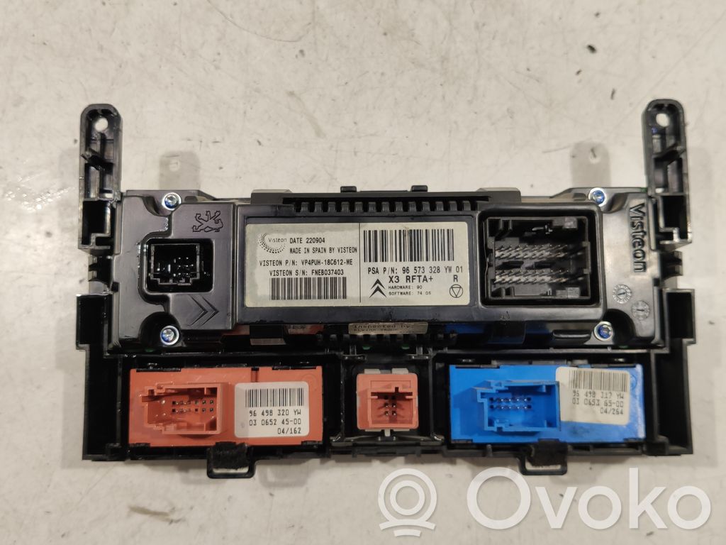 Citroen C5 Climate control unit 