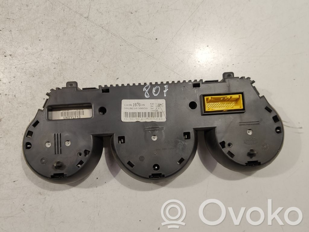 Peugeot 807 Speedometer (instrument cluster) 