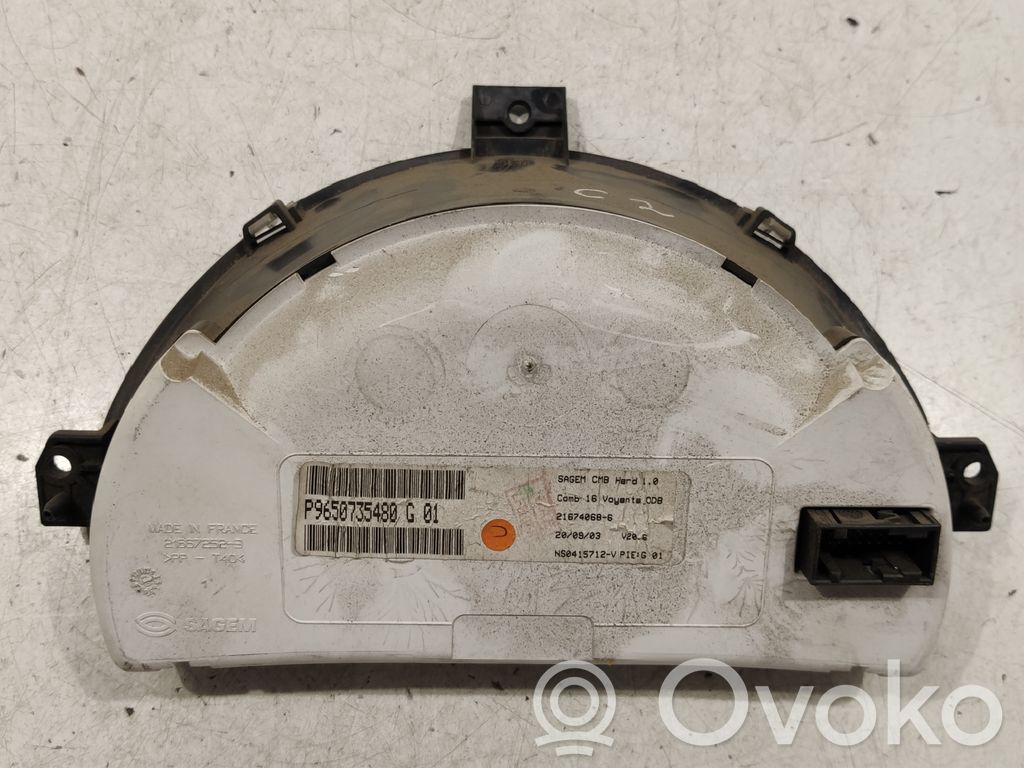 Citroen C2 Speedometer (instrument cluster) 