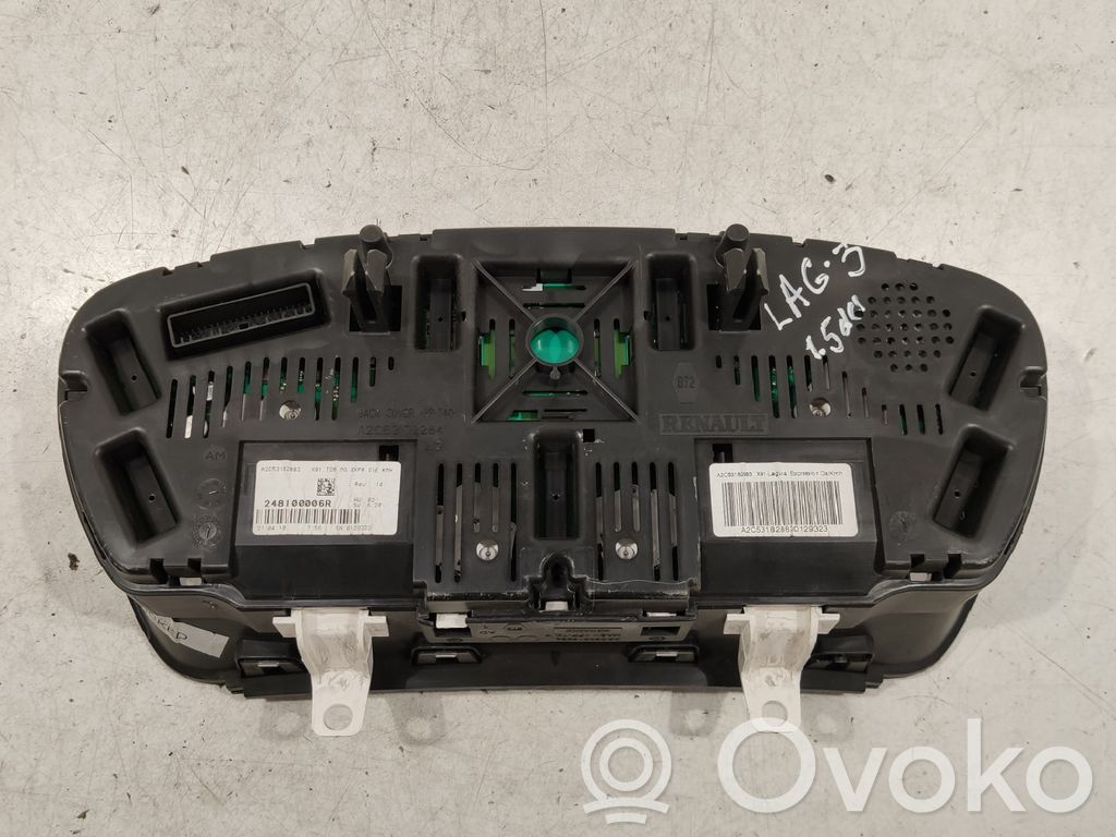 Renault Laguna III Speedometer (instrument cluster) 