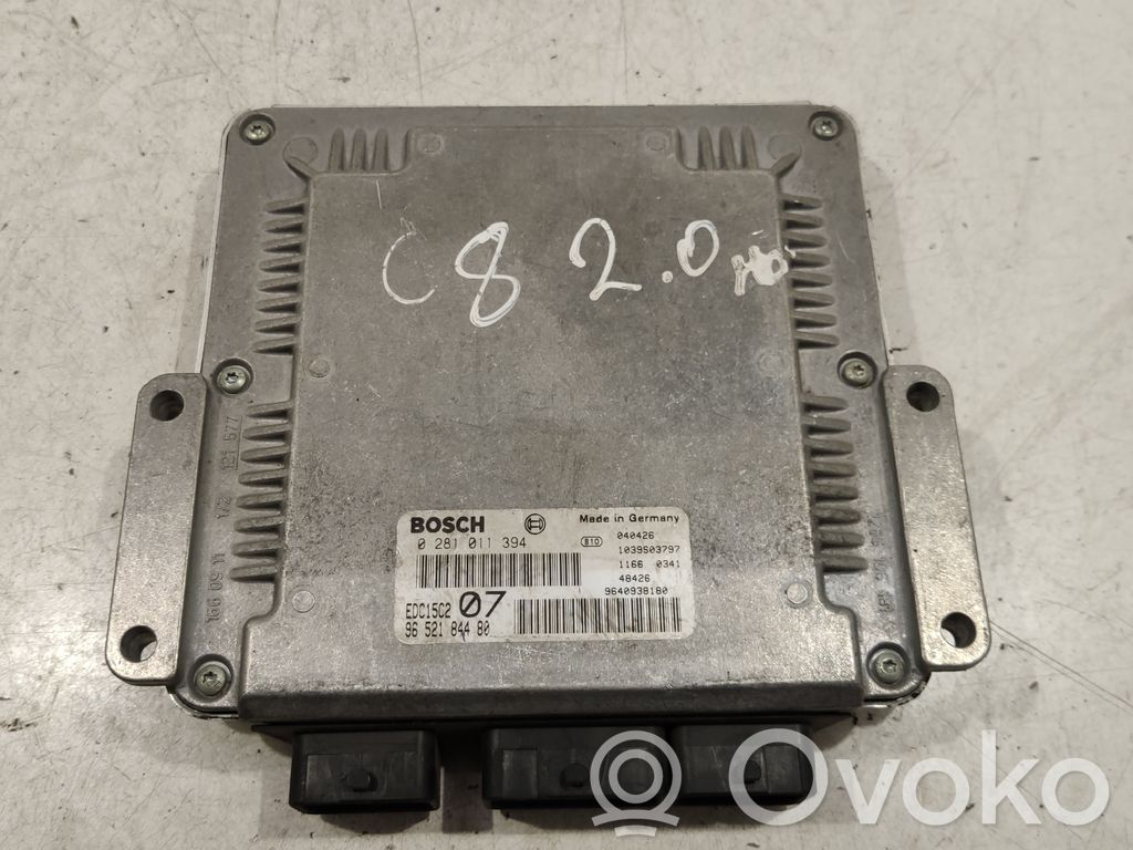 Citroen C8 Engine control unit/module ECU 