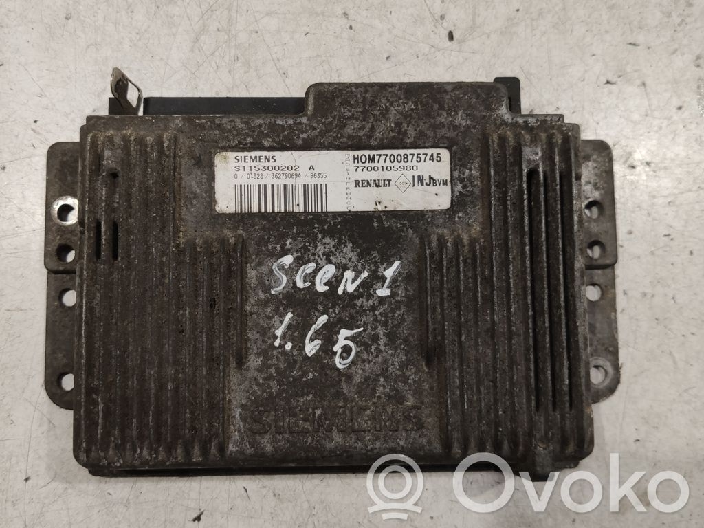 Renault Scenic I Engine control unit/module ECU 