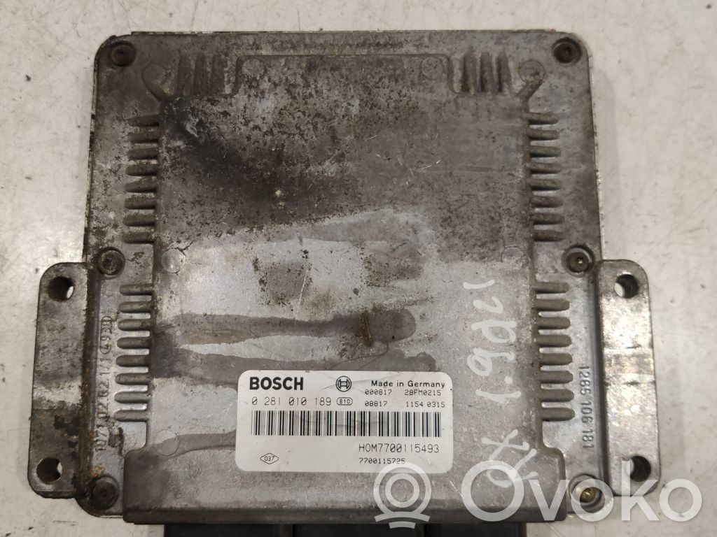 Renault Scenic I Engine control unit/module ECU 