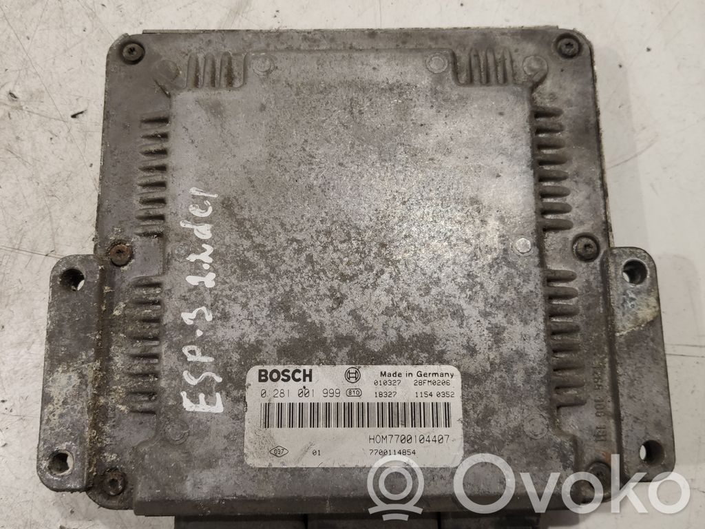 Renault Espace III Engine control unit/module ECU 