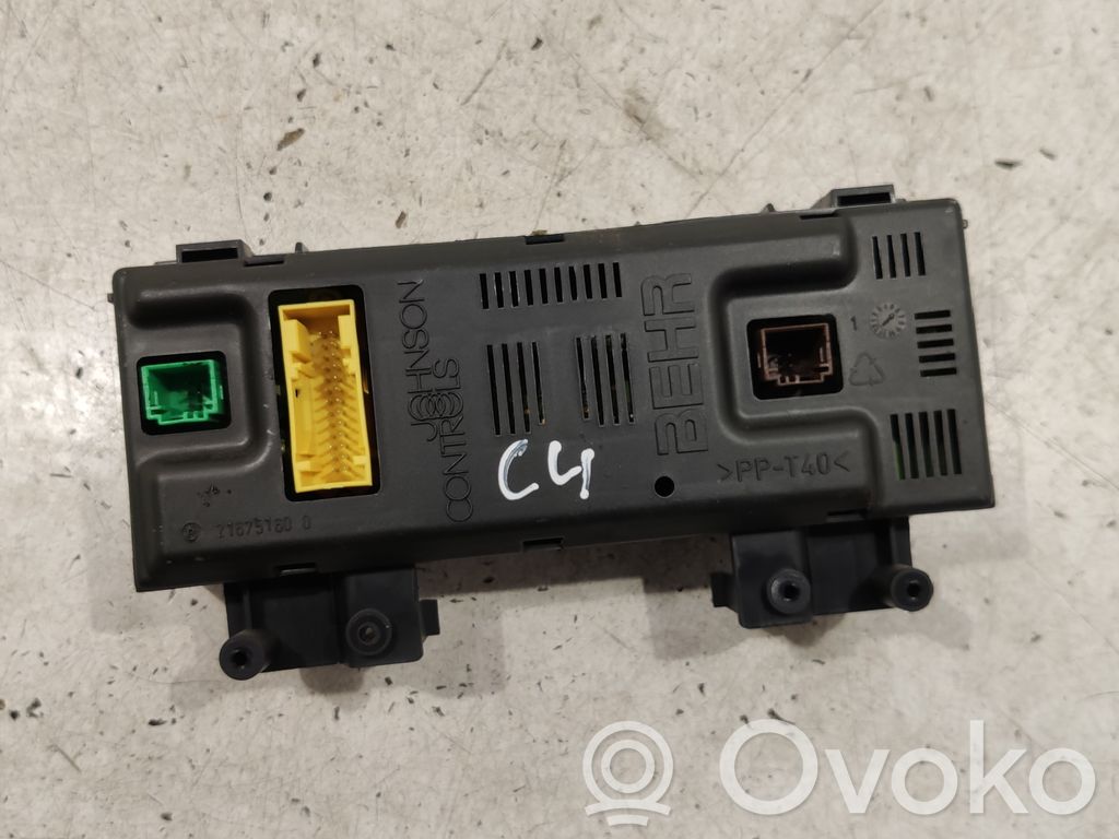 Citroen C4 I Climate control unit 