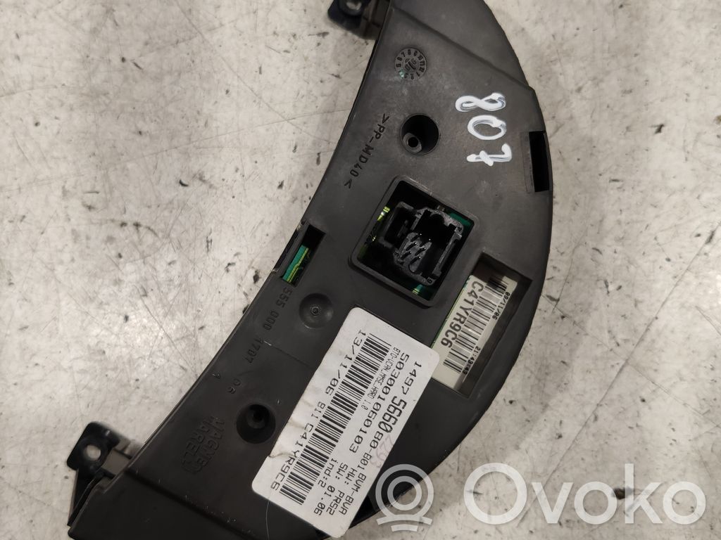 Peugeot 807 Speedometer (instrument cluster) 