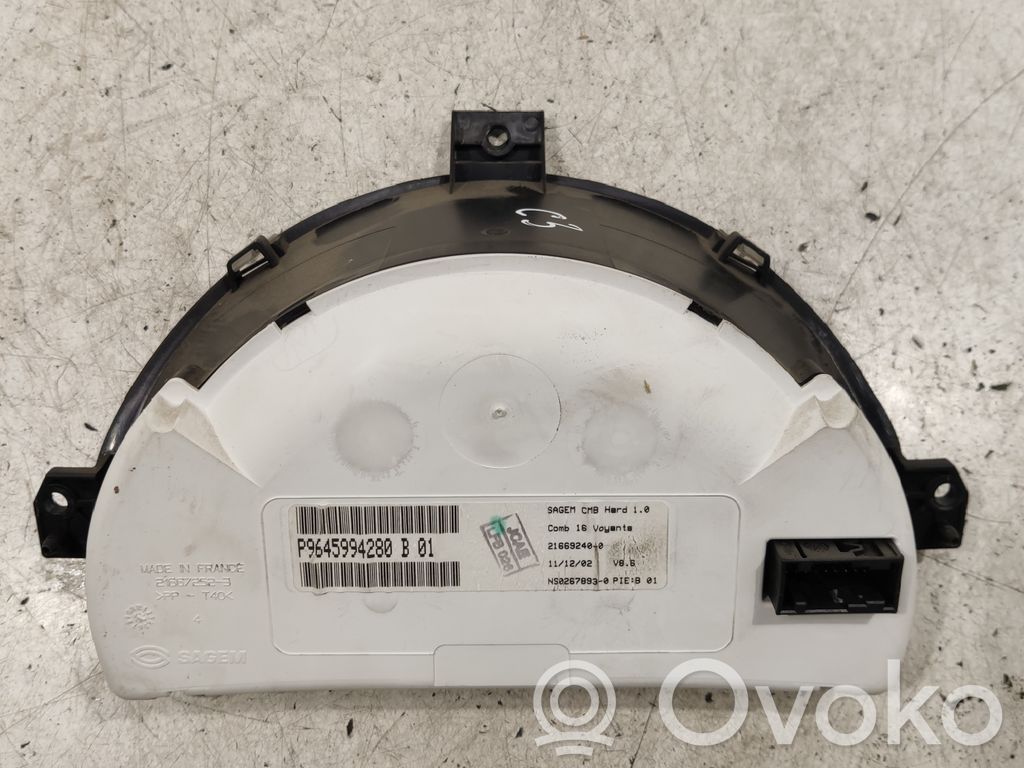 Citroen C3 Speedometer (instrument cluster) 