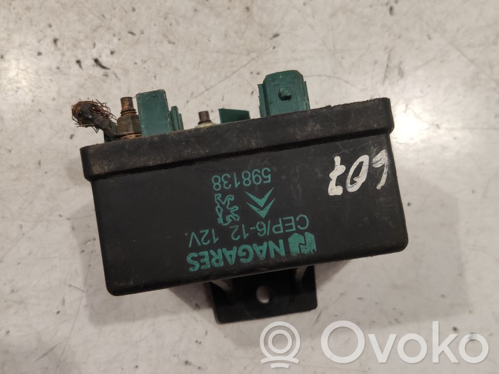 Peugeot 607 Glow plug pre-heat relay 