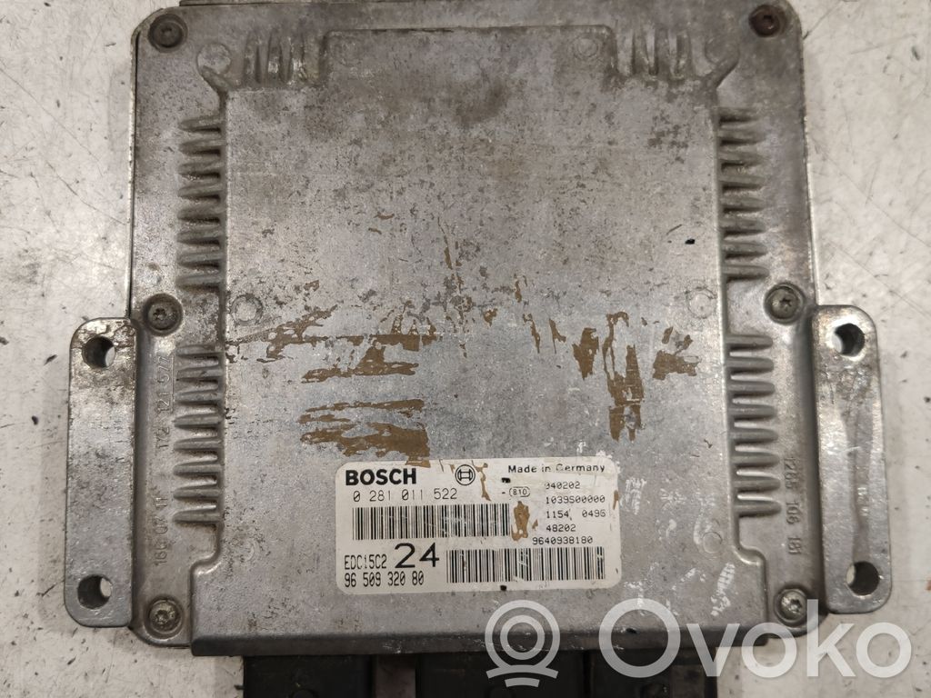 Peugeot 607 Engine control unit/module ECU 