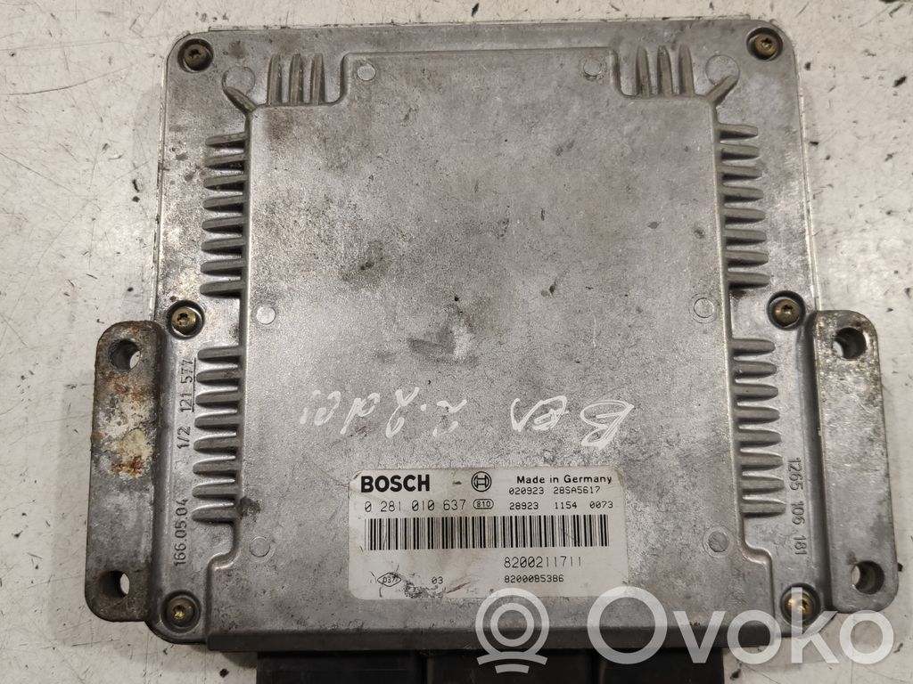 Renault Vel Satis Engine control unit/module ECU 