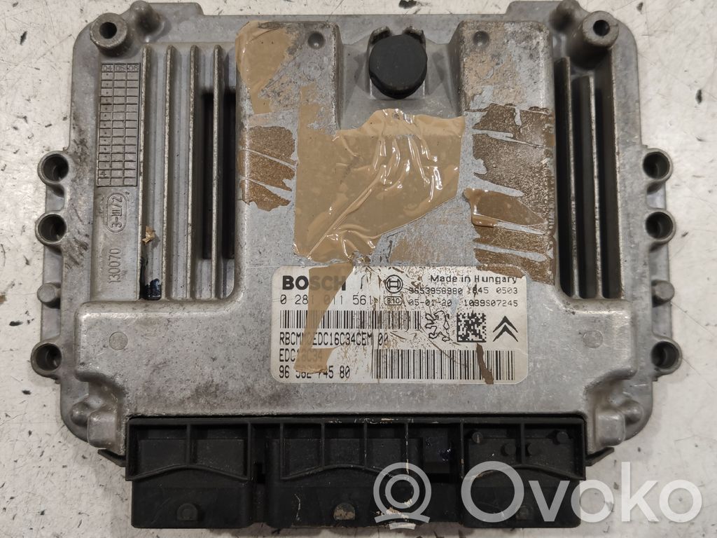 Peugeot 407 Galios (ECU) modulis 