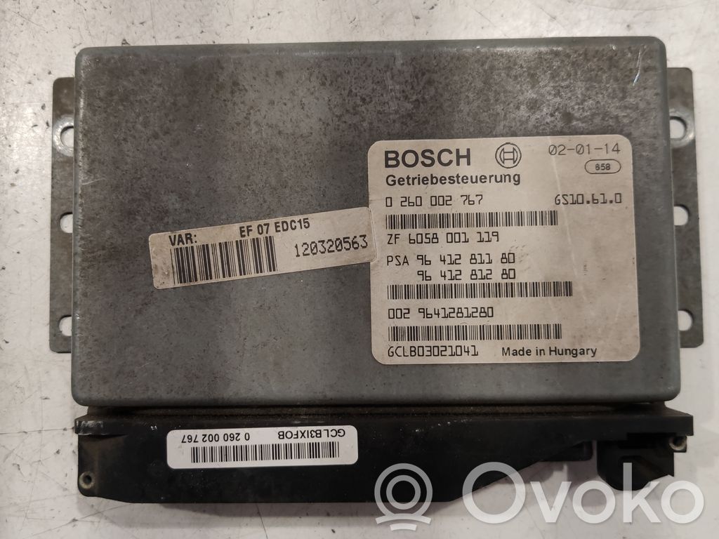 Peugeot 607 Gearbox control unit/module 