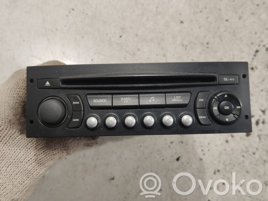 Citroen C2 Radio / CD/DVD atskaņotājs / navigācija 
