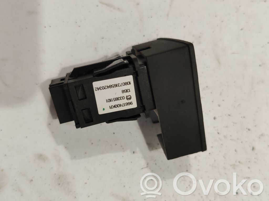 Citroen C5 Hazard light switch 