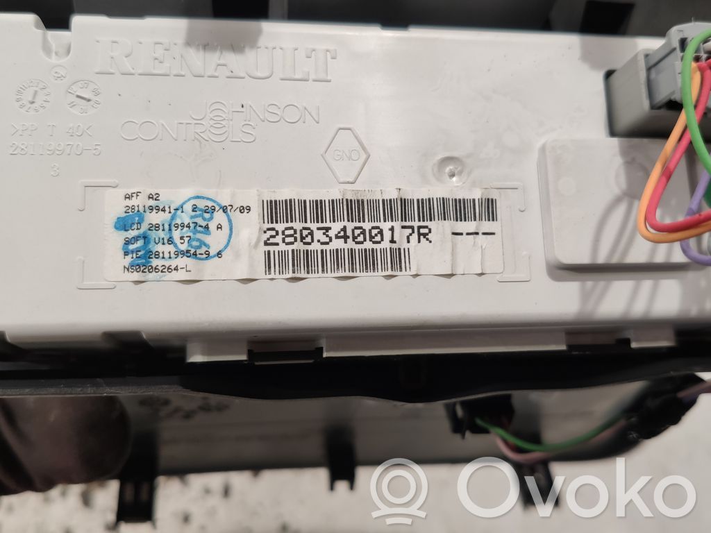 Renault Clio III Screen/display/small screen 