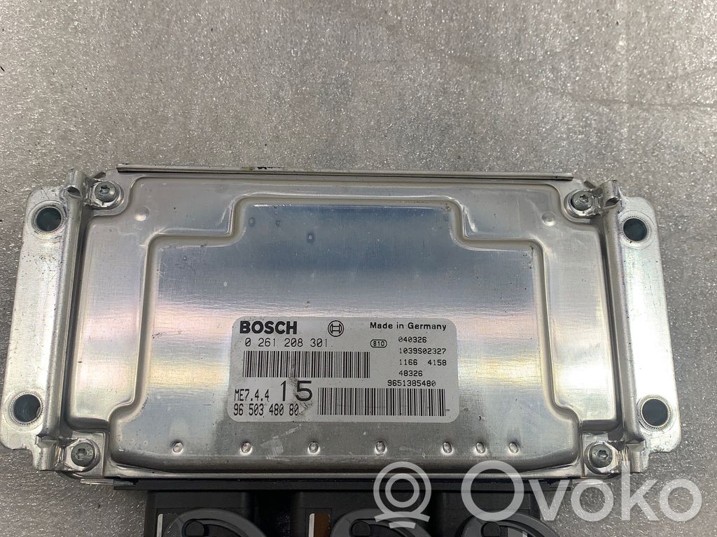 Peugeot 307 CC Engine control unit/module 
