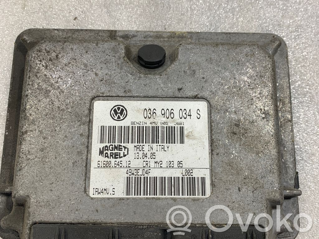 Skoda Fabia Mk1 (6Y) Engine control unit/module 