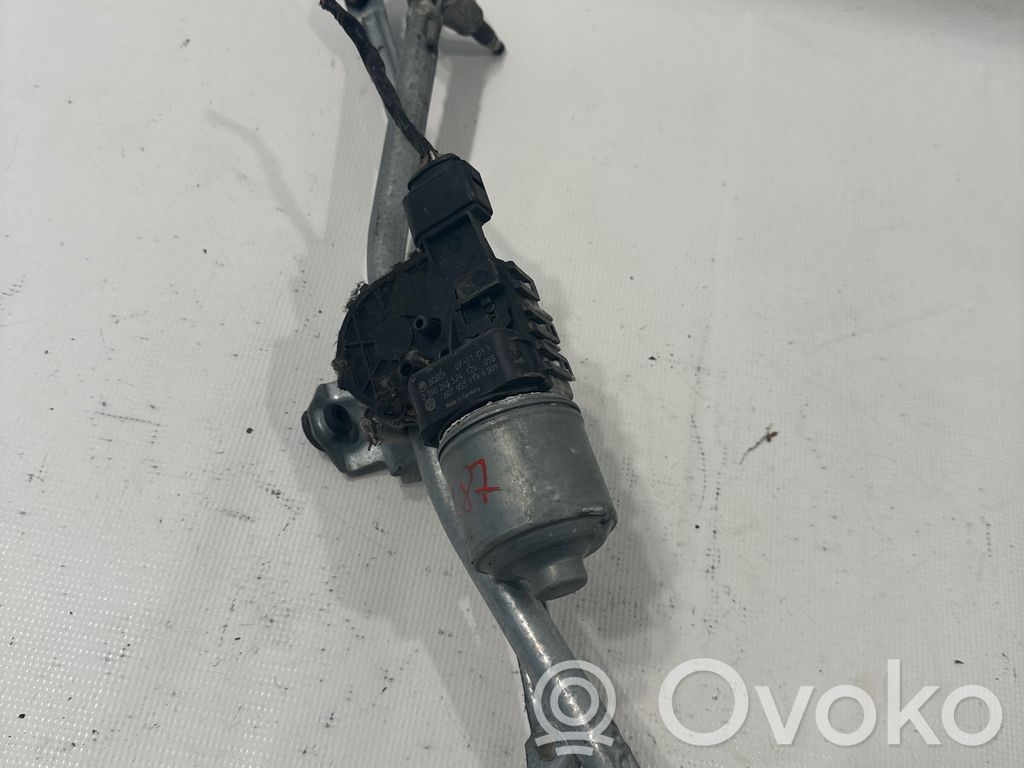 Volkswagen Polo IV 9N3 Mechanizm i silniczek wycieraczek szyby przedniej / czołowej 