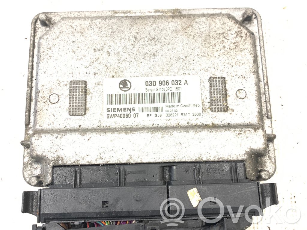 Skoda Fabia Mk1 (6Y) Engine control unit/module 