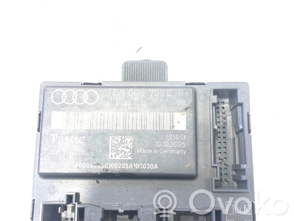Door control unit/module   4F0959792F,4F0910792E