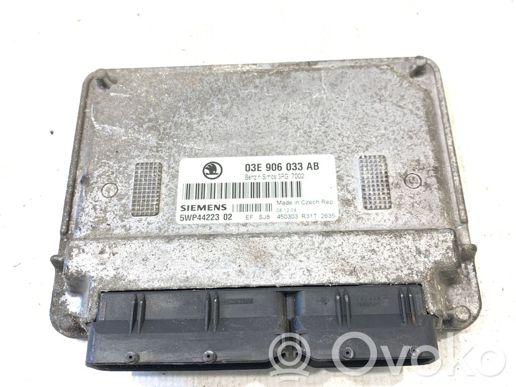 Skoda Fabia Mk1 (6Y) Engine control unit/module 