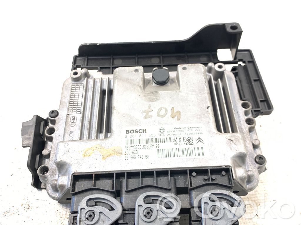 Peugeot 407 Engine control unit/module 