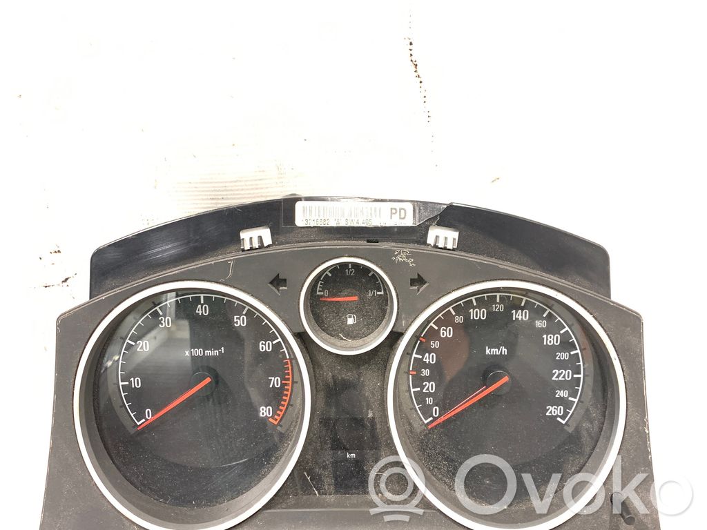 Opel Zafira B Licznik / Prędkościomierz 